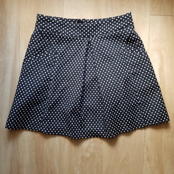polka dot skirt topshop